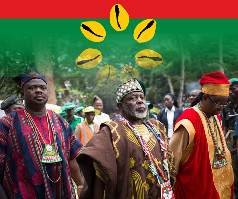 Yoruba Men-tradtional costume