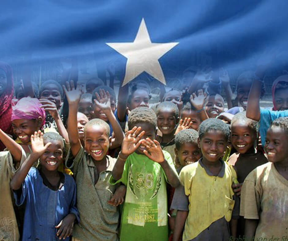"Happy Somali Children's- Somali Flag" 